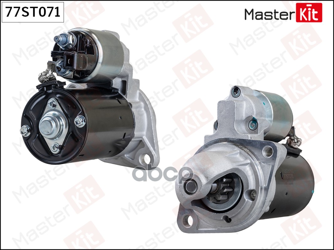 

Стартер Bmw E81/87/90/60/F10/X50e70)/X6(E71) 1.2Квт MasterKit 77ST071