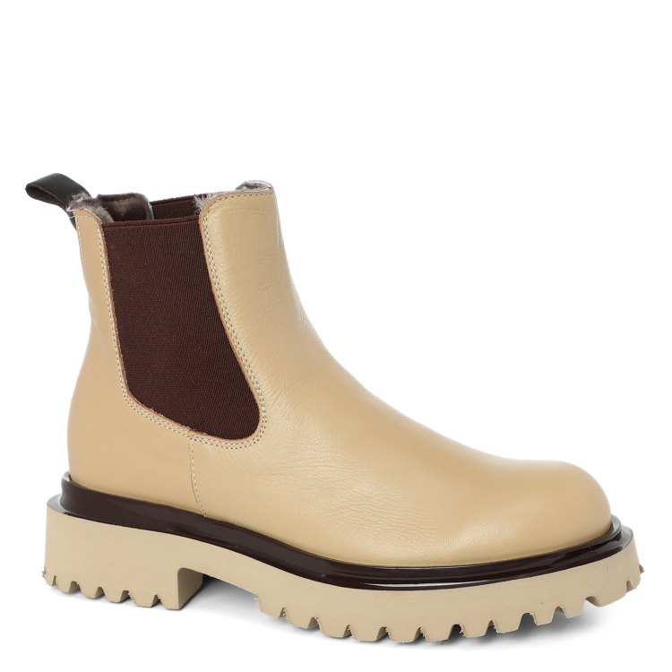 

Ботинки женские J.j.delacroix BEATLES NEW бежевые 39 EU, Бежевый, BEATLES NEW