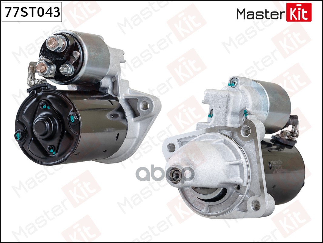 

77St043 Стартер Ford Focus Ii/Iii Mondeo Iv 1.6/2.0Tdci (1.1Kw) MasterKit 77st043