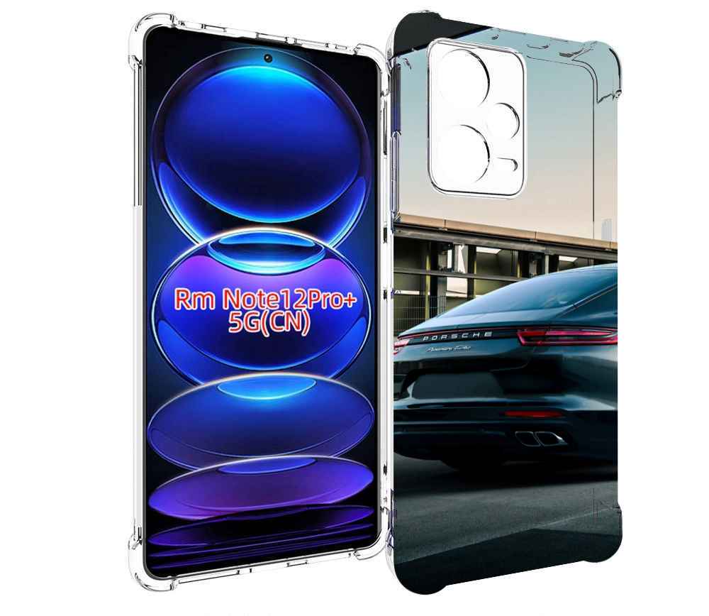 Чехол MyPads porsche 4 для Xiaomi Redmi Note 12 Pro + Plus