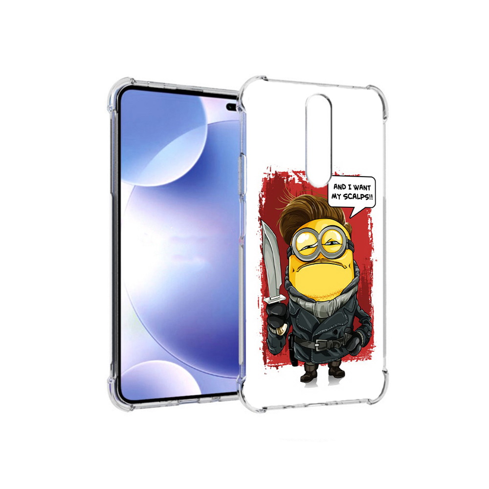 

Чехол MyPads Tocco для Xiaomi Redmi k30 миньон убийца (PT226950.302.477), Прозрачный, Tocco