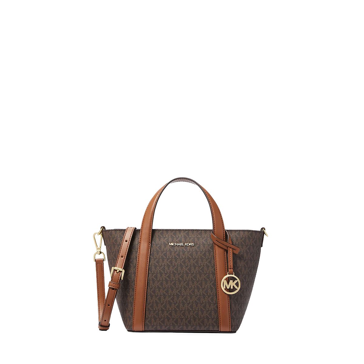 

Сумка женская Michael Kors Pratt коричневая, Коричневый, Pratt