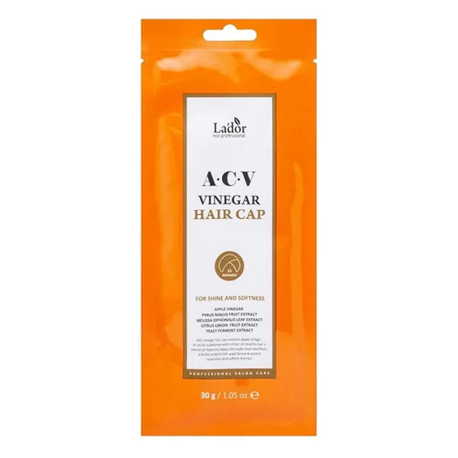 Маска LA'DOR шапочка для волос ACV Vinegar Hair Cap 30 г