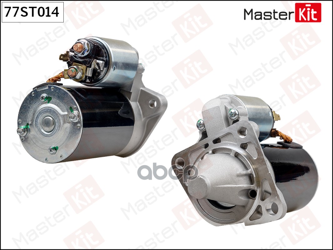 Стартер Kia Rio/Spectra 0.9Kw MasterKit 77ST014