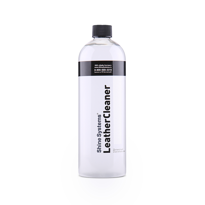 Деликатный очиститель кожи Shine Systems LeatherCleaner 750 мл 614₽