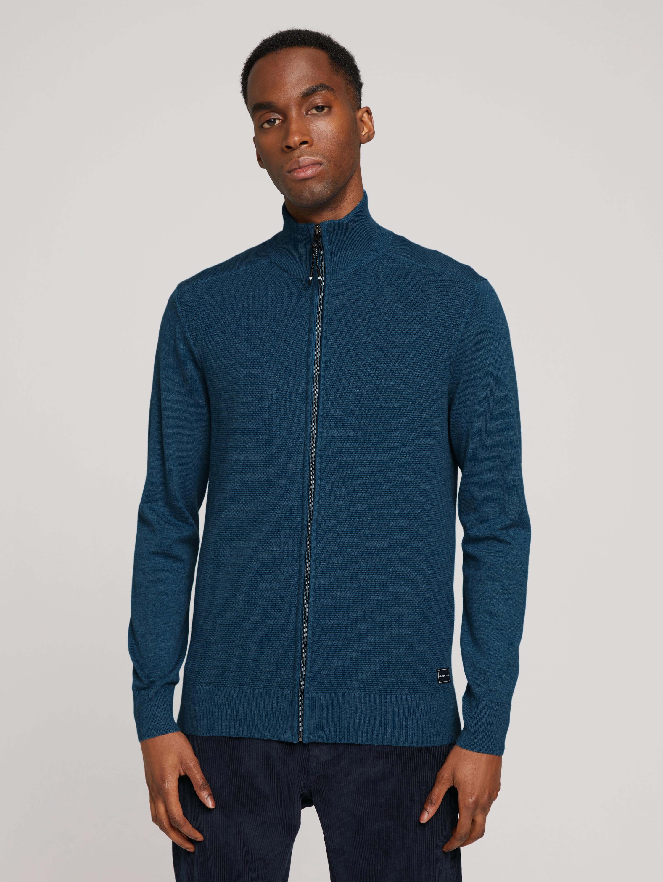 

Кардиган мужской TOM TAILOR 1028750 голубой S, 1028750