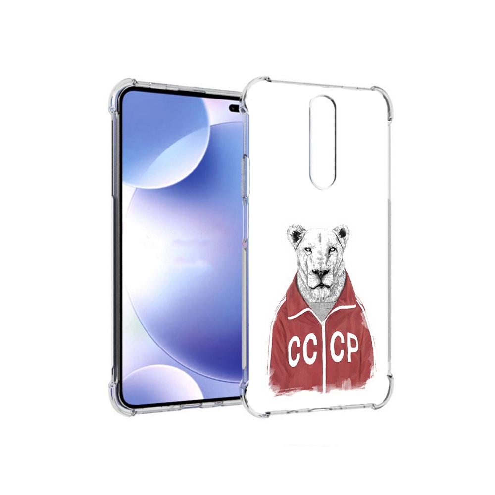 Чехол MyPads Tocco для Xiaomi Redmi k30 львица ссср (PT226950.302.450)