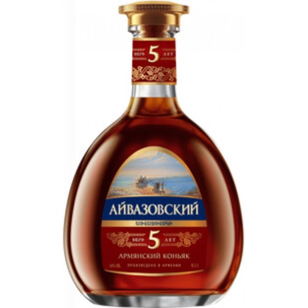 

Коньяк Айвазовский 5 лет 40% 0,05л