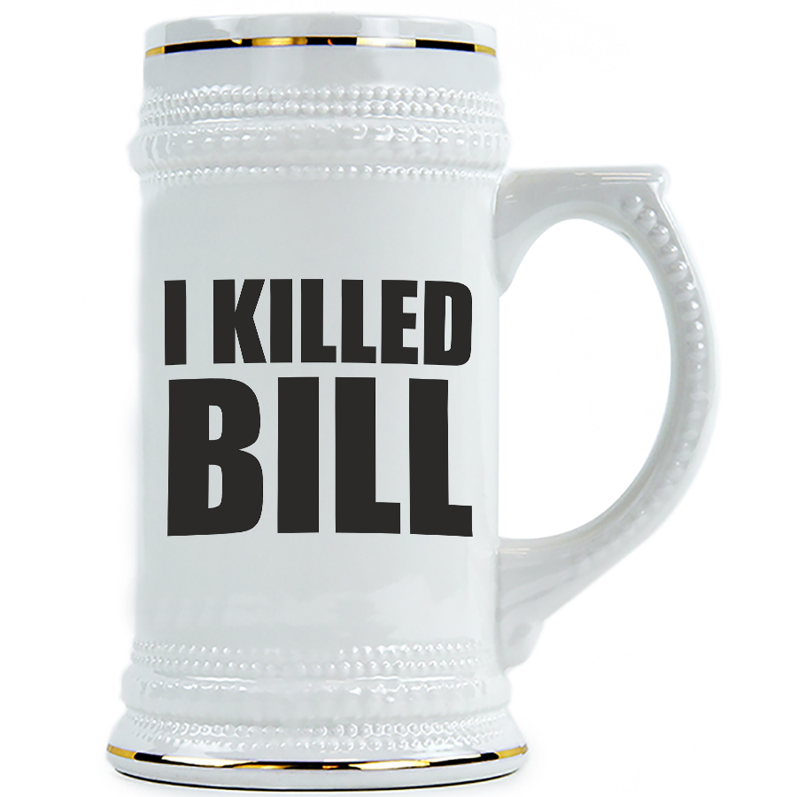 фото Пивная кружка drabs i killed bill