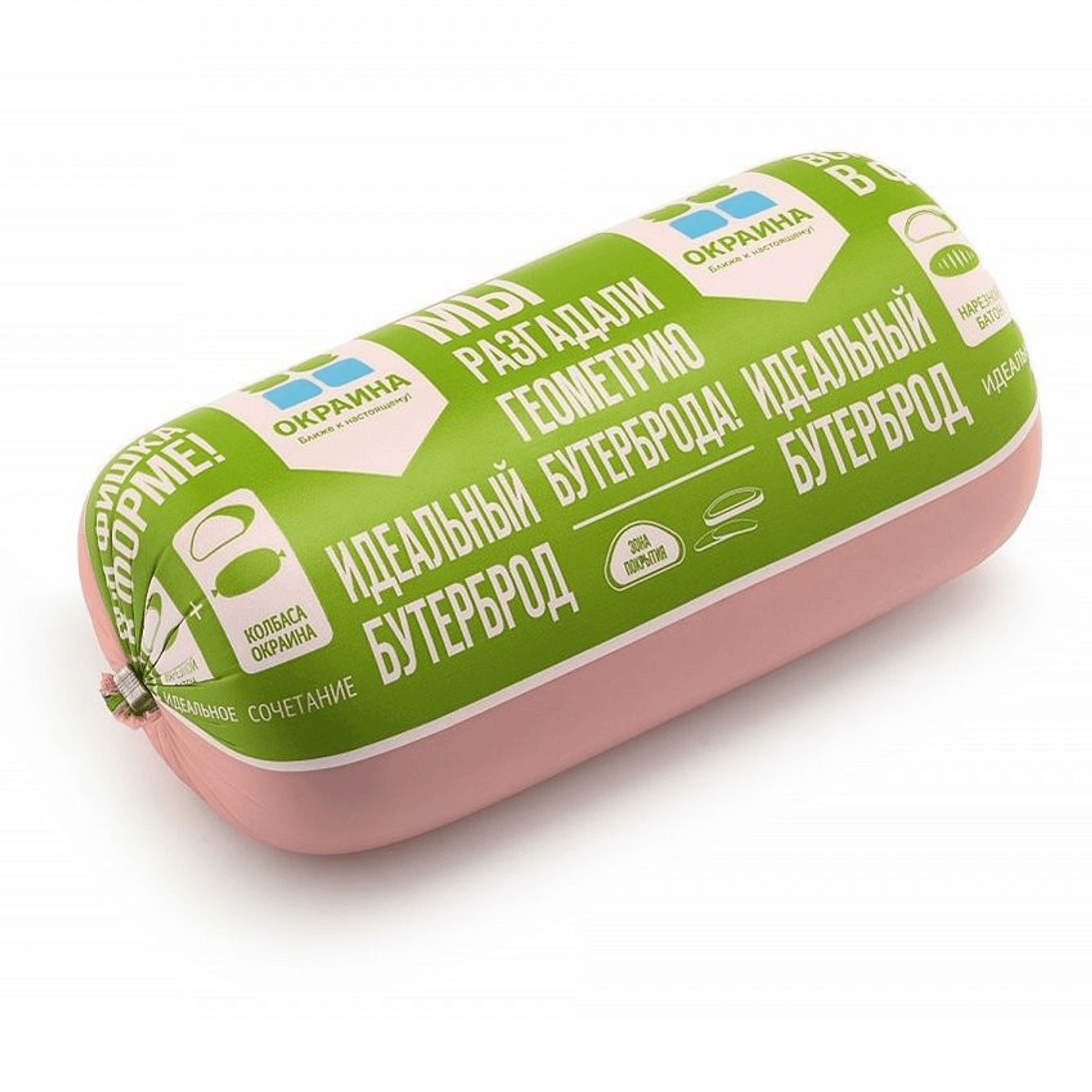 

Ветчина вареная Окраина Идеальный бутерброд 360 г