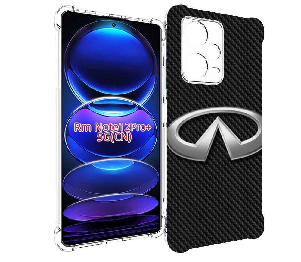 

Чехол MyPads infiniti-2 мужской для Xiaomi Redmi Note 12 Pro + Plus, Прозрачный, Tocco