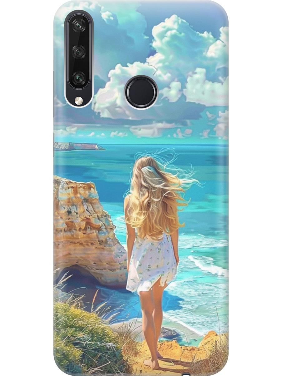 

Силиконовый чехол на Huawei Y6P с принтом "Безкрайнее море", Прозрачный;белый;голубой;желтый, 723101041