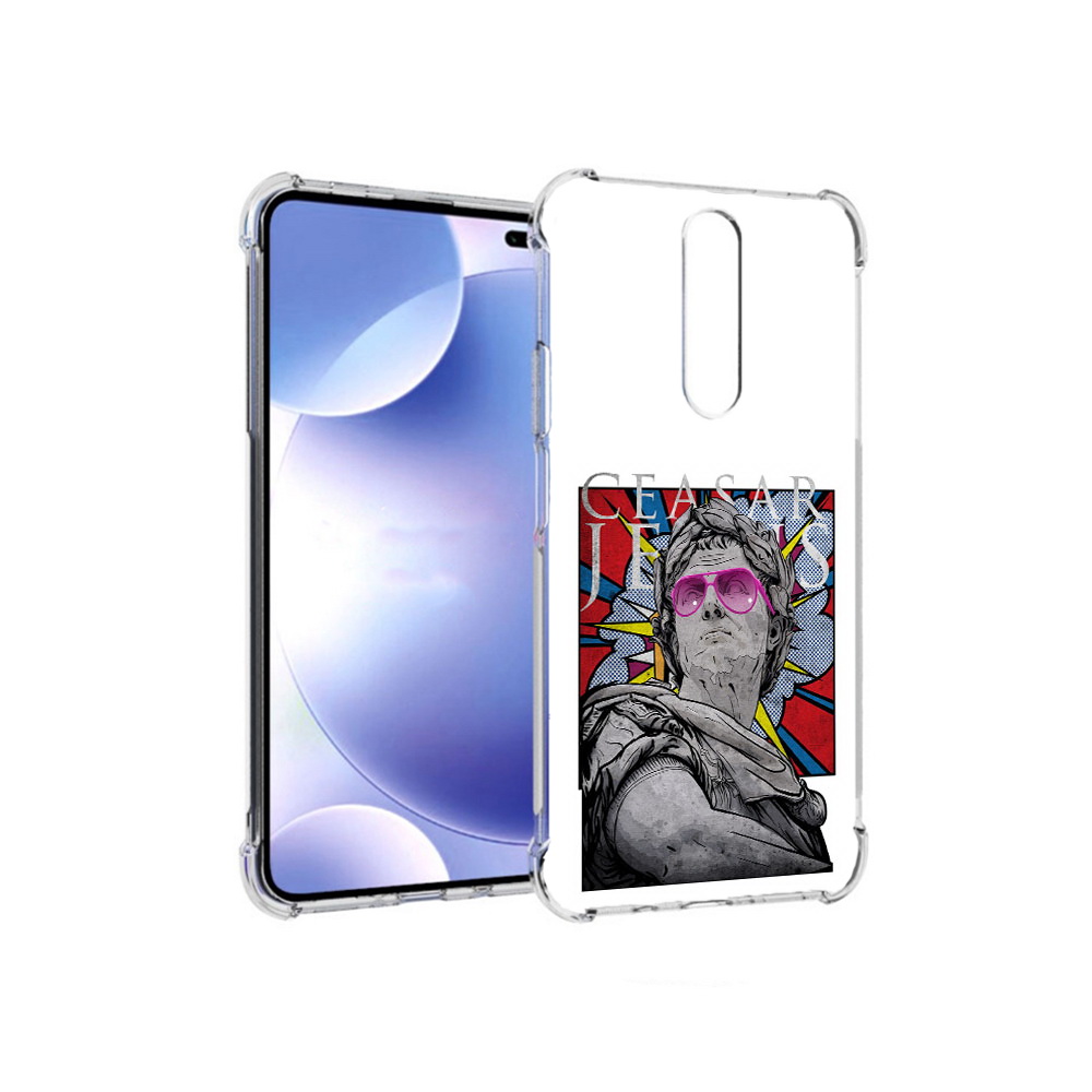 

Чехол MyPads Tocco для Xiaomi Redmi k30 крутая статуя свободы (PT226950.302.423), Прозрачный, Tocco