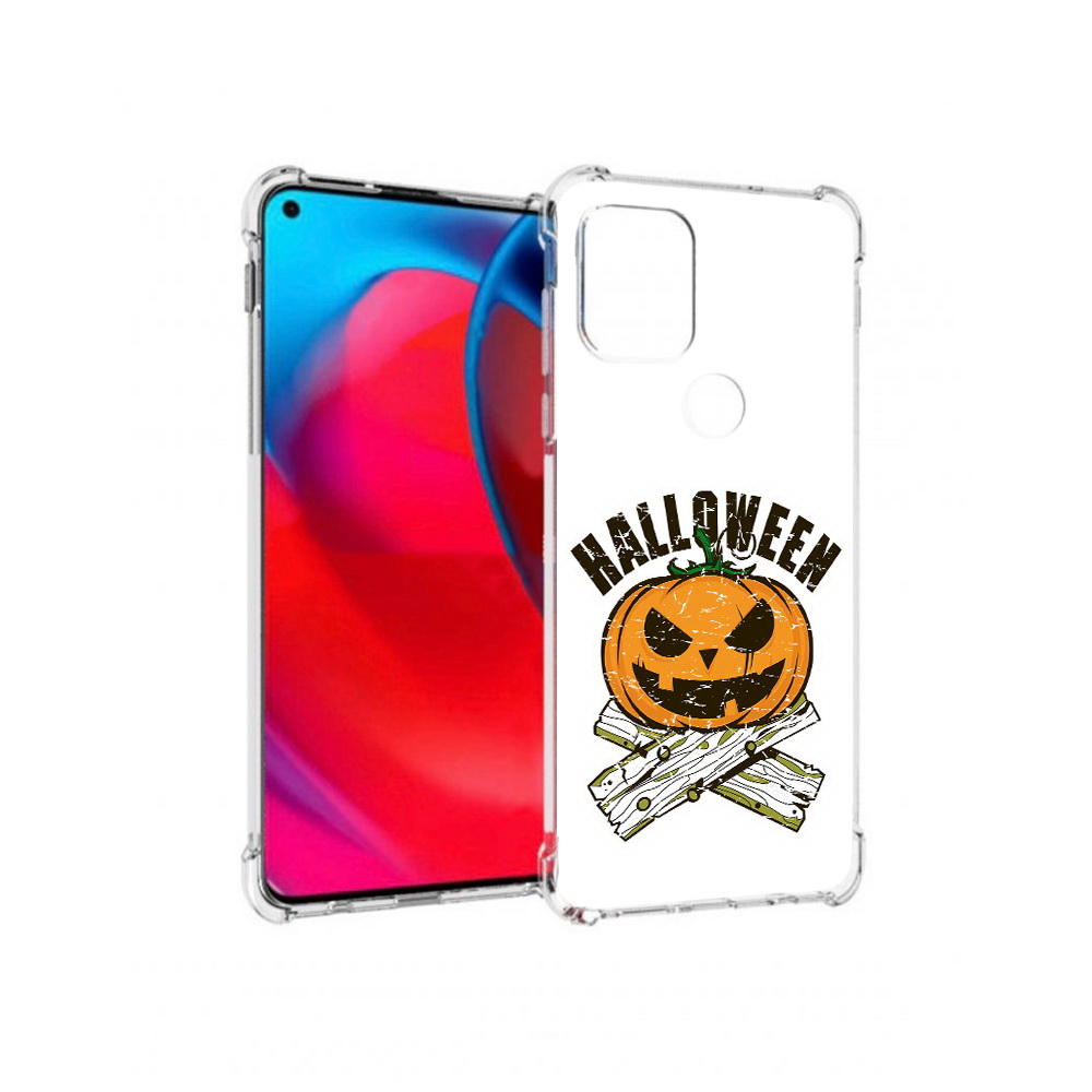 

Чехол MyPads Tocco для Motorola Moto G Хэллоуин доски тыква (PT227067.359.194), Прозрачный, Tocco