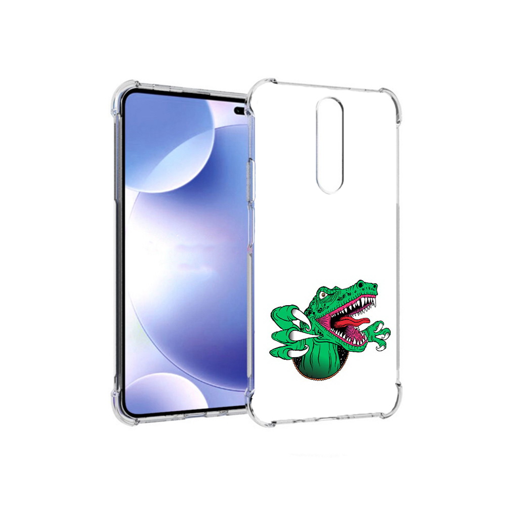 

Чехол MyPads Tocco для Xiaomi Redmi k30 крокодил (PT226950.302.417), Прозрачный, Tocco