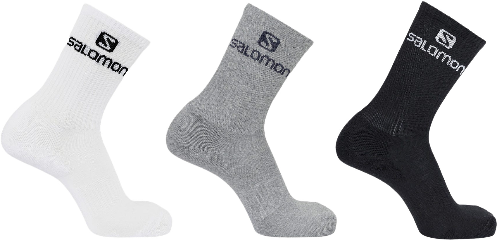 

Комплект носков Salomon Socks Everyday Crew 3-Pack - серый, LC1445300