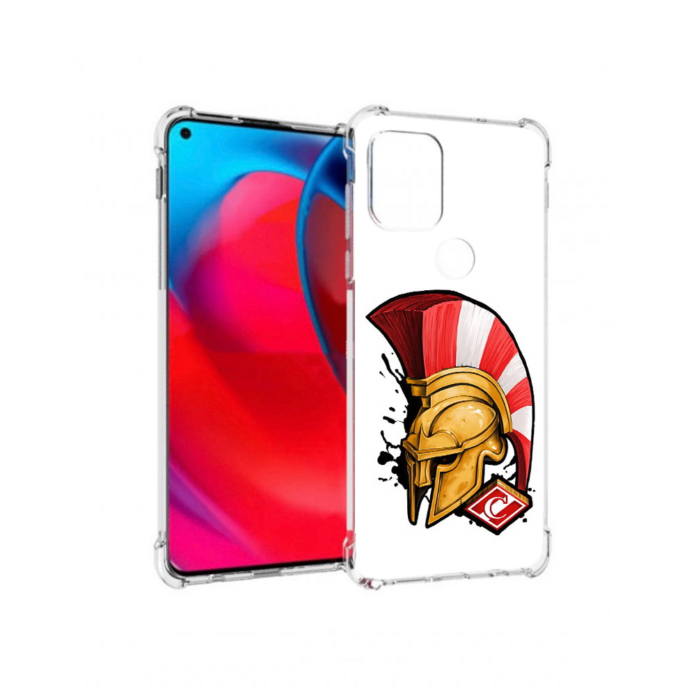 

Чехол MyPads Tocco для Motorola Moto G ФК спартак шлем (PT227067.359.185), Прозрачный, Tocco