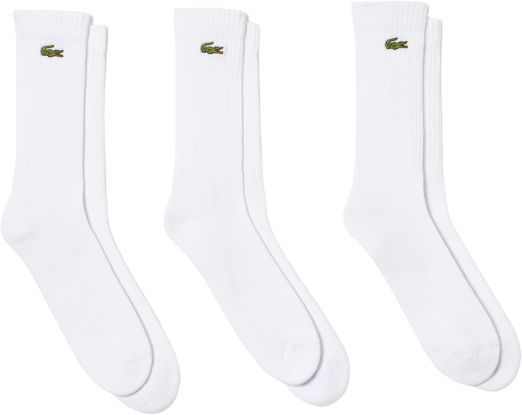 

Комплект носков Lacoste Men'S Sport High-Cut Socks 3P 47-50 серый, RA4182Z92