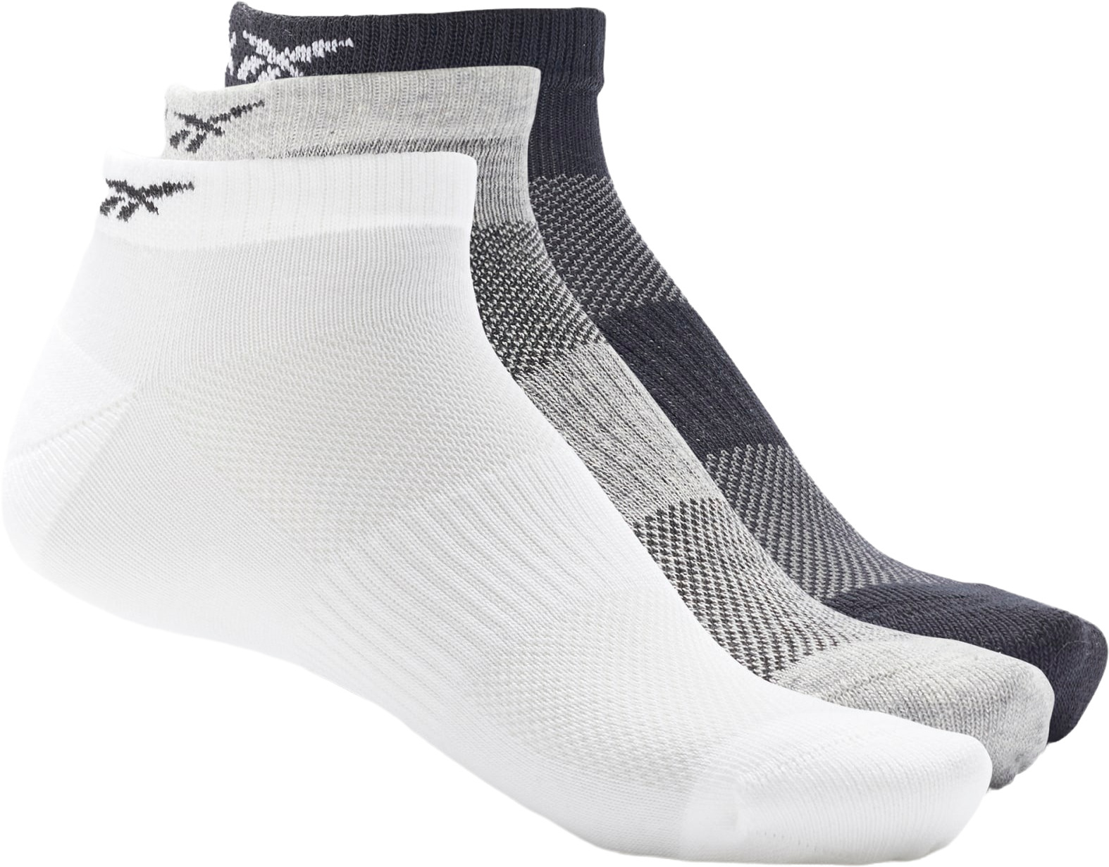 Комплект носков Reebok Te Low Cut Sock 3P 37-39 разноцветный