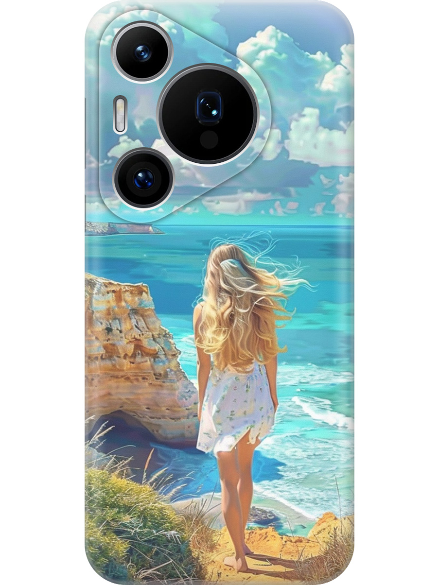 

Силиконовый чехол на Huawei Pura 70 Pro / 70 Pro+ с принтом "Безкрайнее море", Прозрачный;белый;голубой;желтый, 782625241