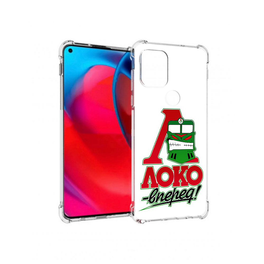 

Чехол MyPads Tocco для Motorola Moto G ФК локо вперед (PT227067.359.181), Прозрачный, Tocco