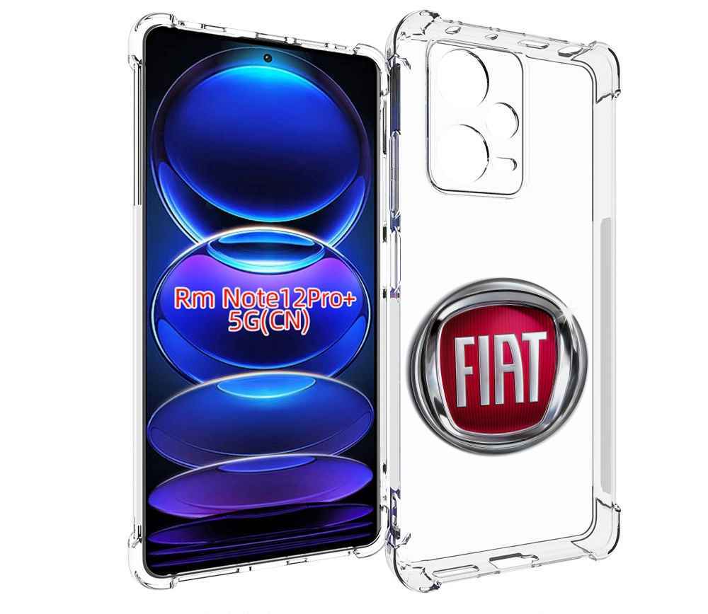 

Чехол MyPads fiat мужской для Xiaomi Redmi Note 12 Pro + Plus, Прозрачный, Tocco