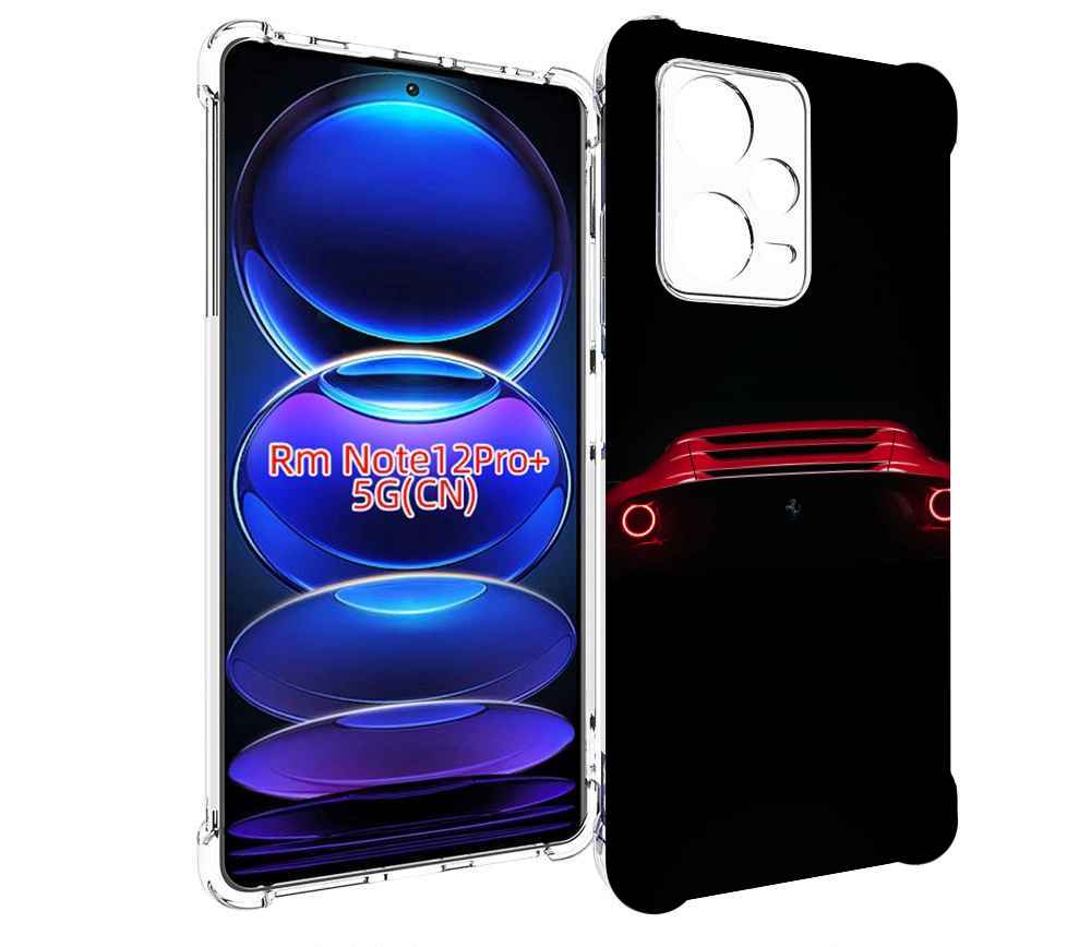 

Чехол MyPads ferrari 1 для Xiaomi Redmi Note 12 Pro + Plus, Прозрачный, Tocco