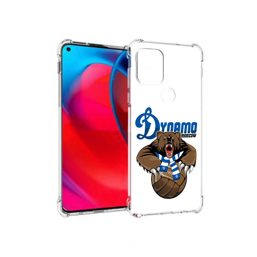 

Чехол MyPads Tocco для Motorola Moto G ФК Динамо медведь (PT227067.359.175), Прозрачный, Tocco