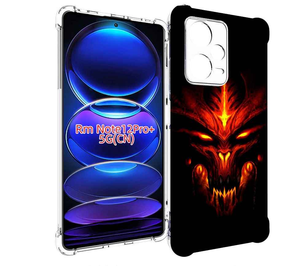

Чехол MyPads diablo-3 для Xiaomi Redmi Note 12 Pro + Plus, Прозрачный, Tocco