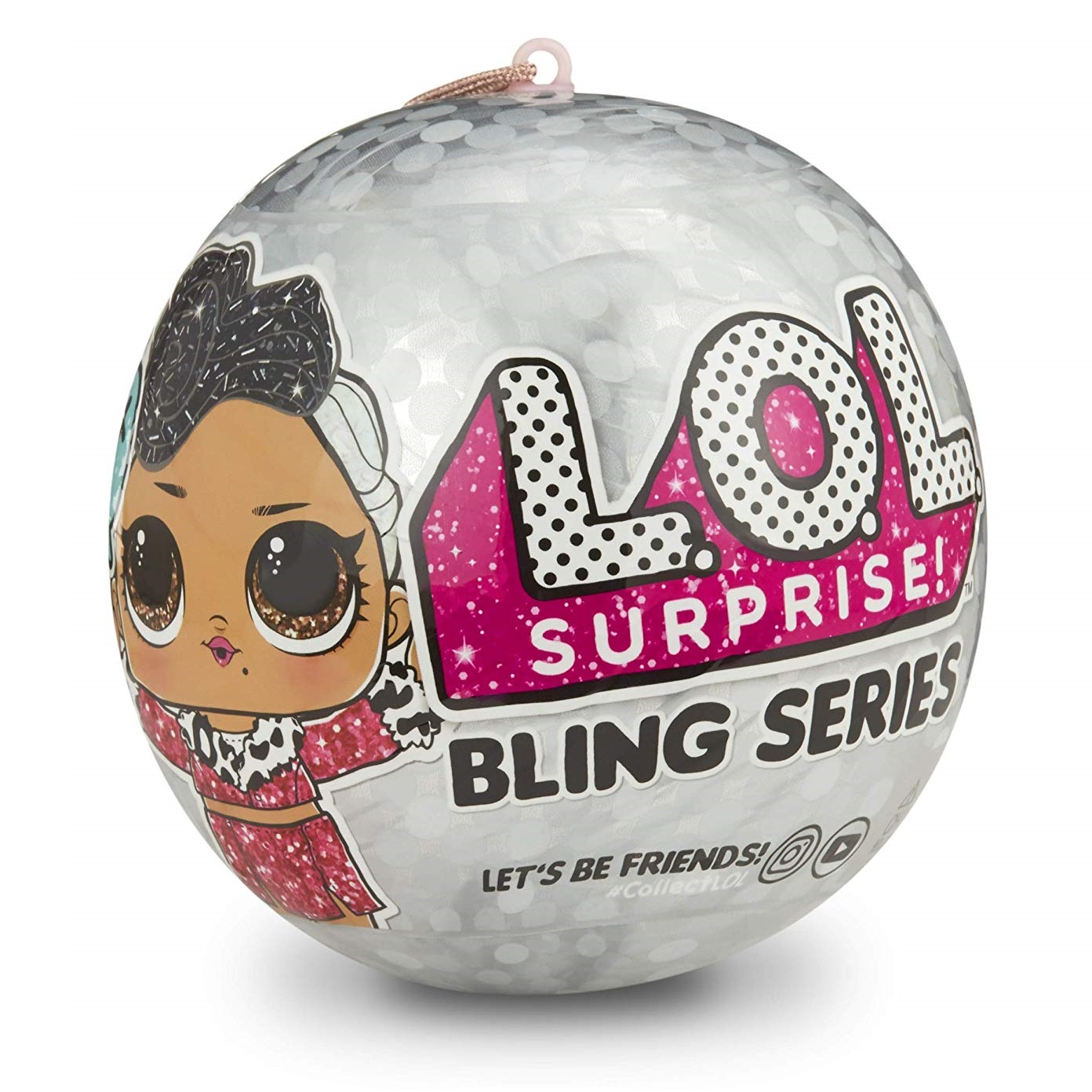 

554790 Новогодний шар LOL Surprise Bling Series, 554790