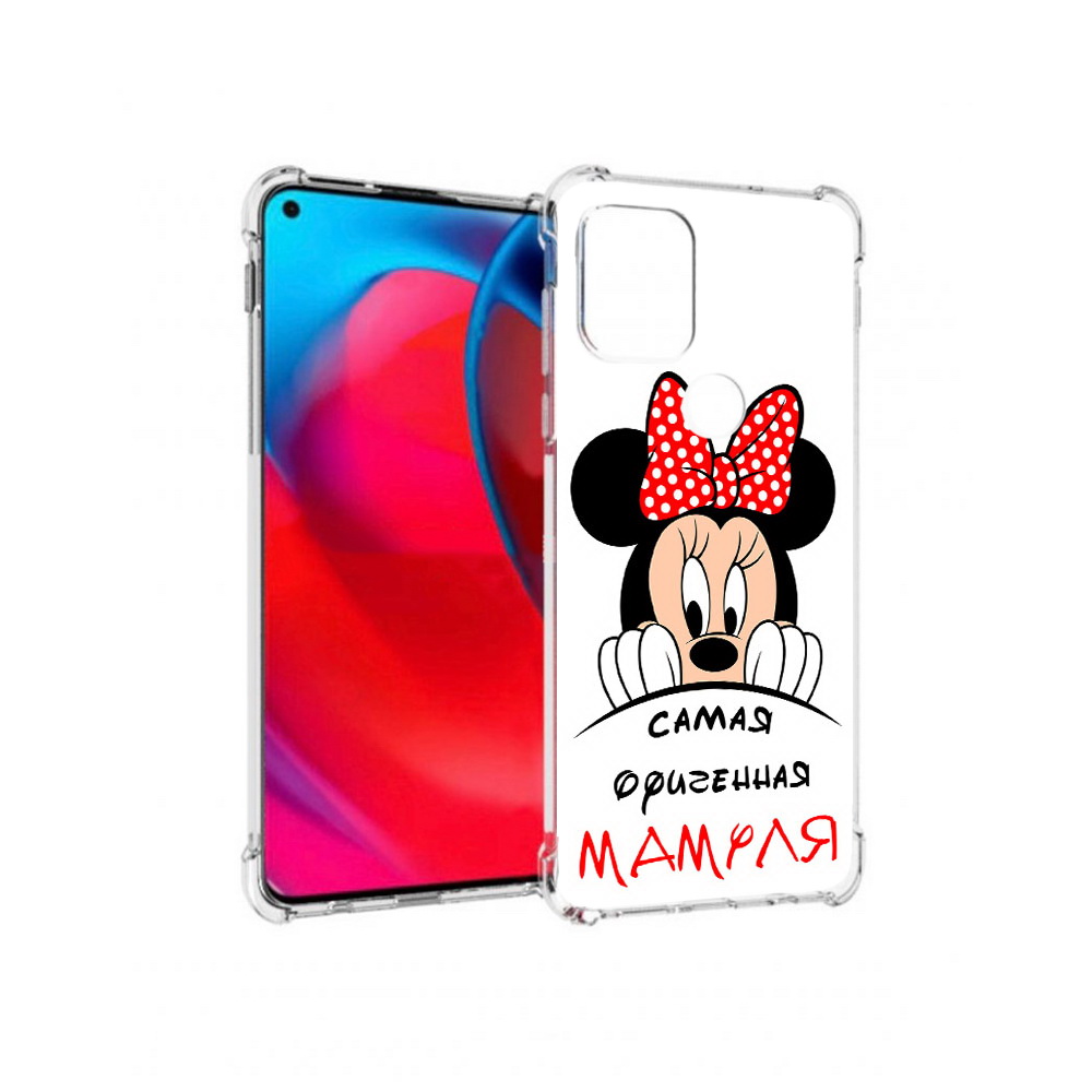 

Чехол MyPads Tocco для Motorola Moto G Самая лучшая мамуля Мини Маус (PT227067.359.152), Прозрачный, Tocco