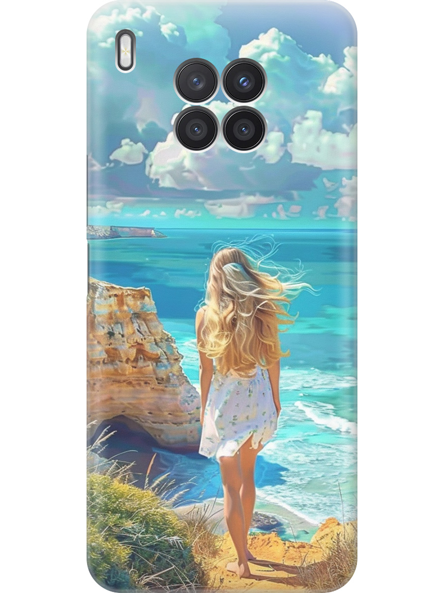 

Силиконовый чехол на Honor 50 Lite / Huawei Nova 8i с принтом "Безкрайнее море", Прозрачный;белый;голубой;желтый, 732493841