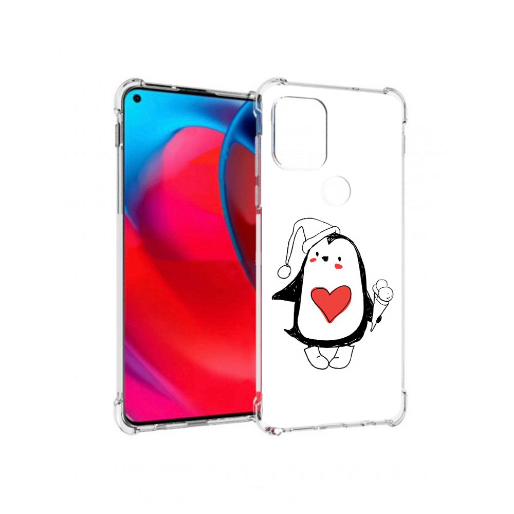 

Чехол MyPads Tocco для Motorola Moto G Пингвин с мороженым (PT227067.359.135), Прозрачный, Tocco