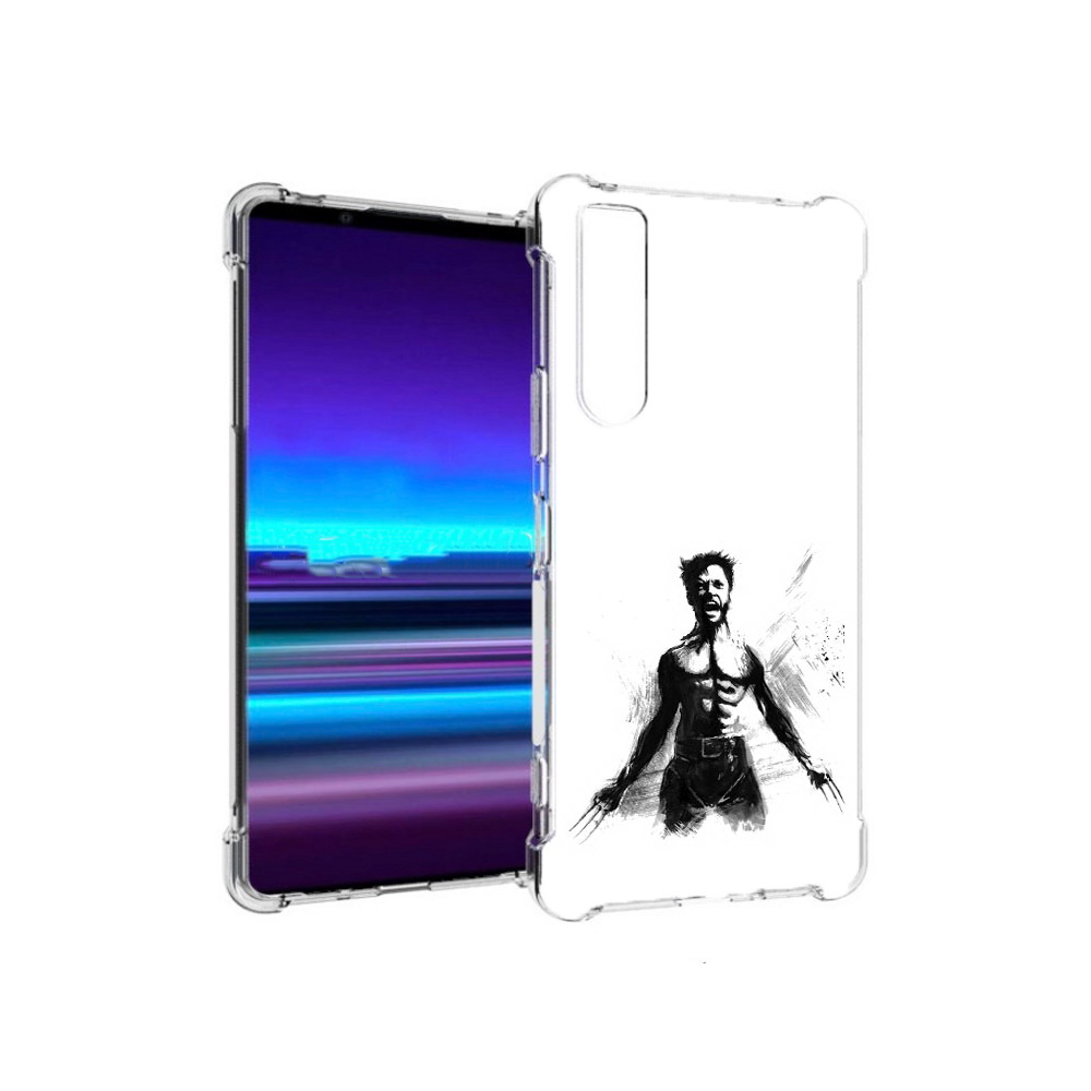 

Чехол MyPads Tocco для Sony Xperia 1 II росомаха (PT148152.232.587), Прозрачный, Tocco