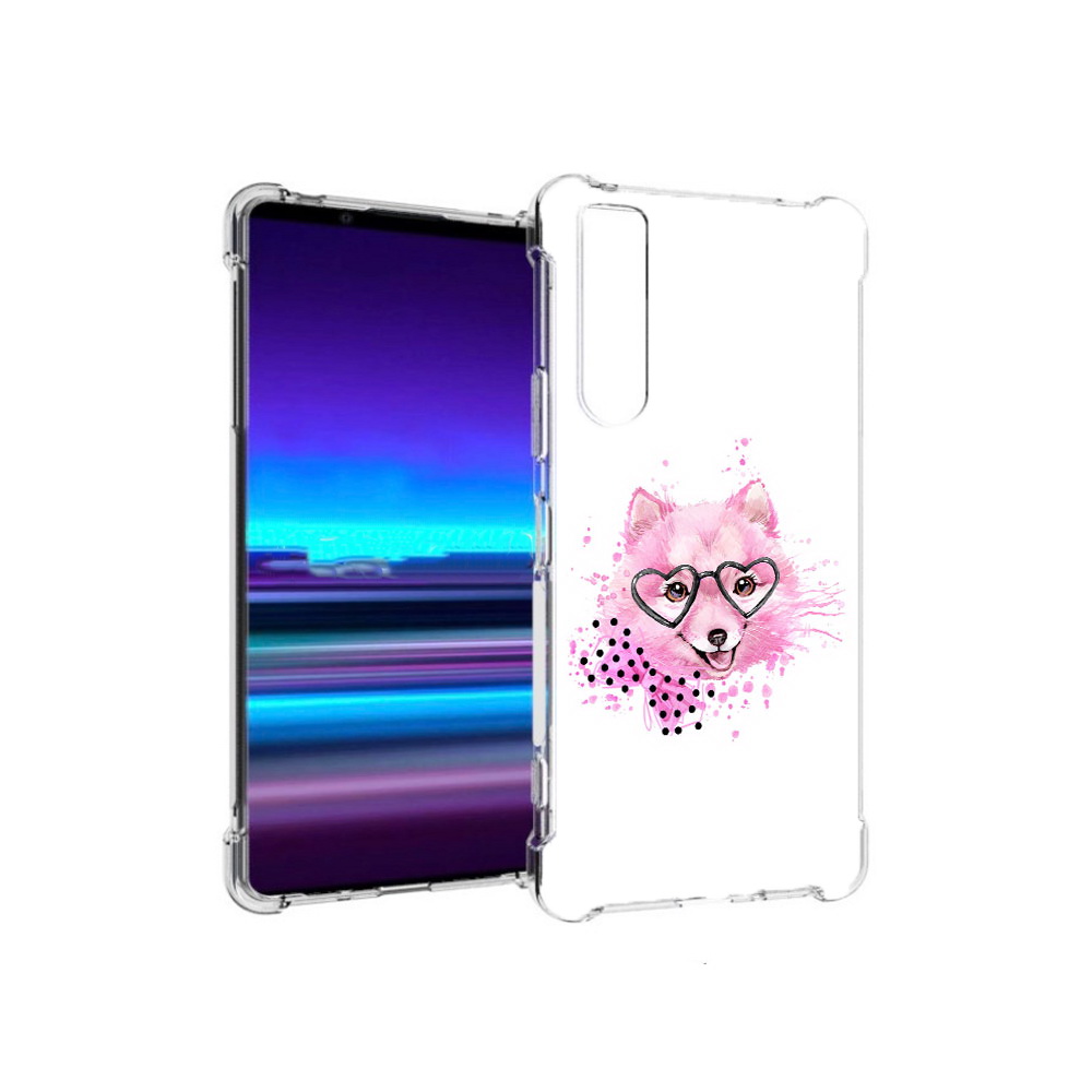 

Чехол MyPads Tocco для Sony Xperia 1 II розовый волченок (PT148152.232.585), Прозрачный, Tocco