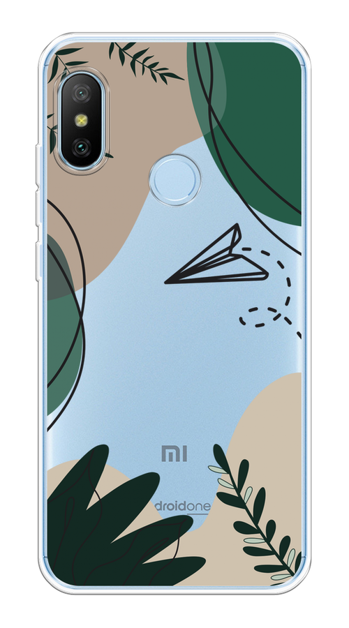 

Чехол на Xiaomi Redmi 6 Pro/6 Plus/Mi A2 Lite "Secret Garden", Зеленый;бежевый;черный, 34250-1