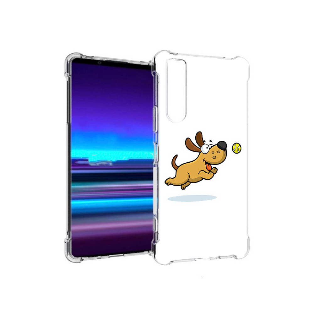 

Чехол MyPads Tocco для Sony Xperia 1 II пёсик (PT148152.232.563), Прозрачный, Tocco
