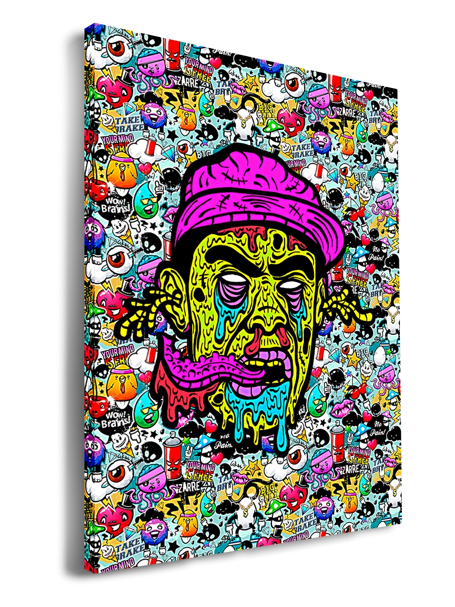 

Картина DRABS Рэпер Tyler the creator Zombie graffiti