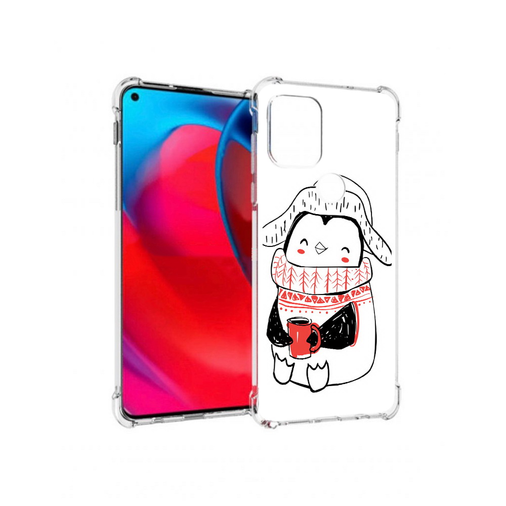 

Чехол MyPads Tocco для Motorola Moto G Милый пингвин (PT227067.359.115), Прозрачный, Tocco
