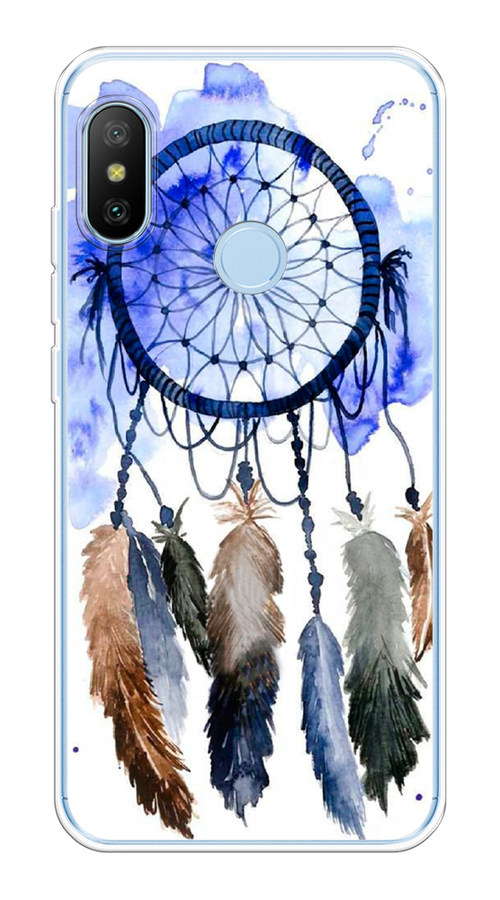 

Чехол на Xiaomi Redmi 6 Pro/6 Plus/Mi A2 Lite "Ловец снов 1", Коричневый;синий, 34250-1