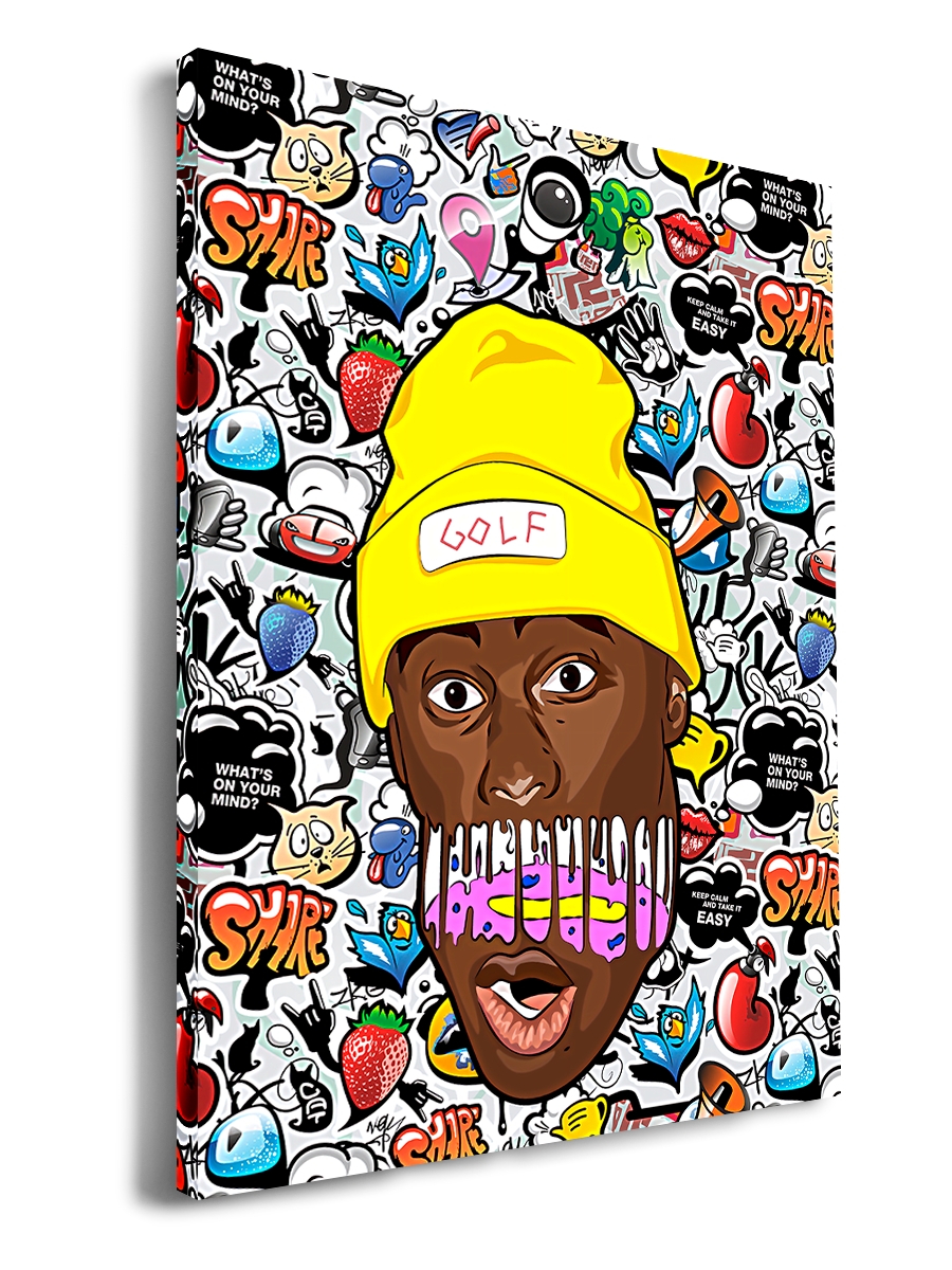 

Картина DRABS Рэпер Tyler the creator stickers