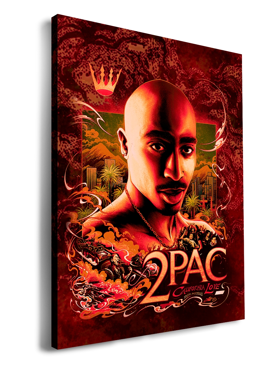 

Картина DRABS Рэпер 2 pac California love