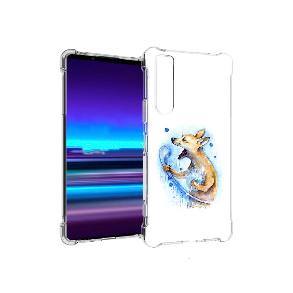 

Чехол MyPads Tocco для Sony Xperia 1 II пение в душе (PT148152.232.537), Прозрачный, Tocco