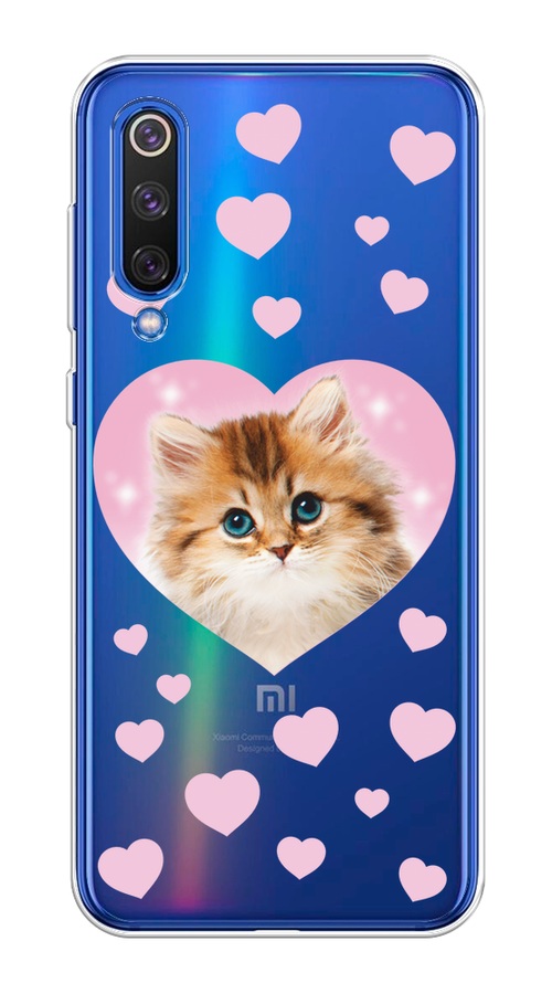 

Чехол на Xiaomi Mi9 SE "Котенок в сердце", Розовый;оранжевый;белый;прозрачный, 35250-1