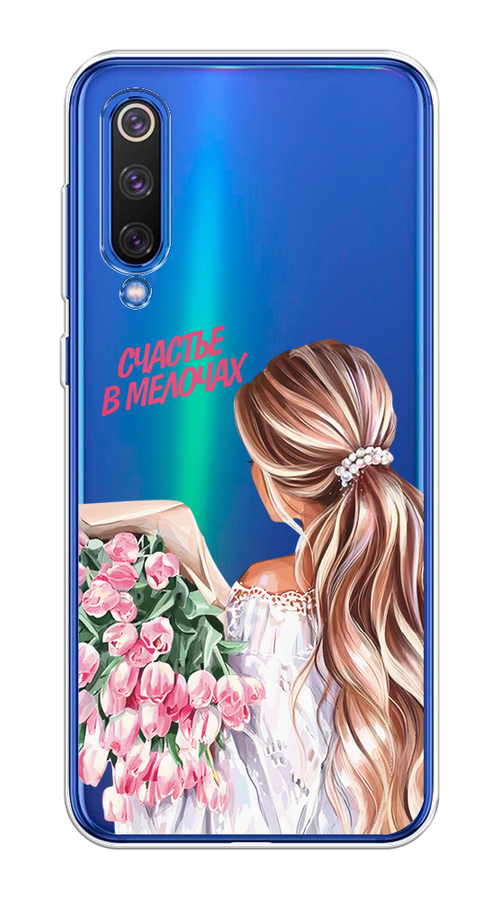 

Чехол на Xiaomi Mi9 SE "Простые радости", Прозрачный;розовый;белый;бежевый, 35250-1