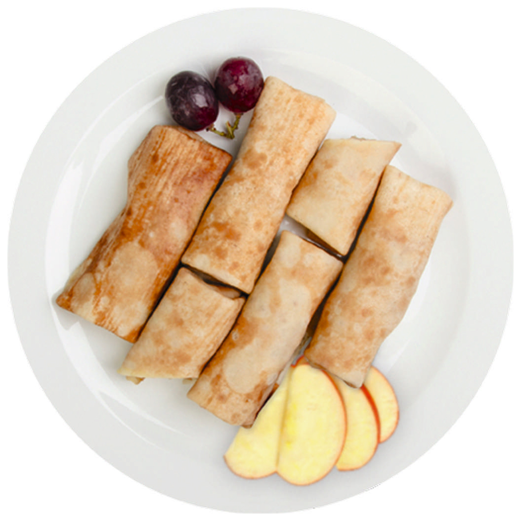 

Блинчики с яблоками