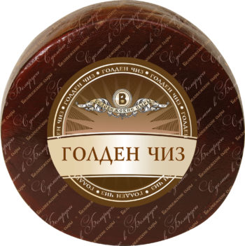 

Сыр полутвердый Беловежские сыры Голден чиз 40% бзмж +-100 г