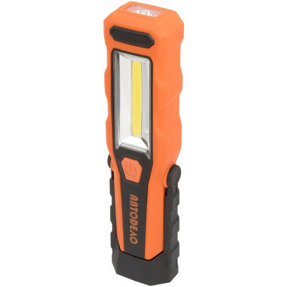 

Переноска светодиодная поворотная с магнитом 3cob1led, 280lm, li-ion 1800mah автоdело 4431