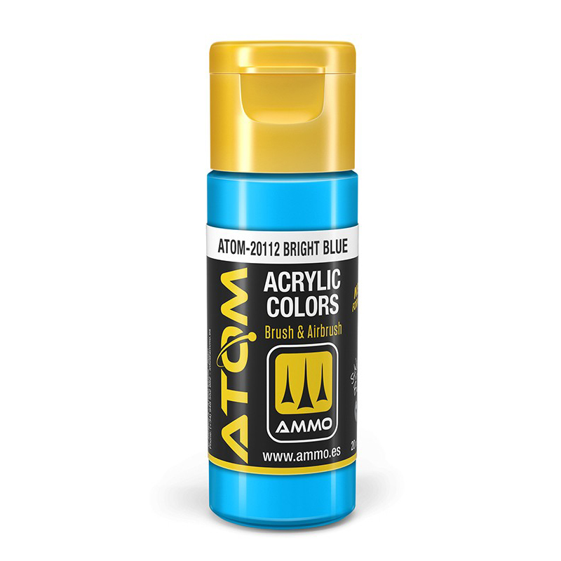 

Акриловая краска Ammo Mig Atom color Ярко-синий ATOM20112
