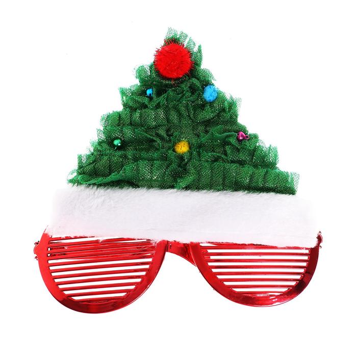 Карнавальные очки «Ёлка», световые керамическая статуэтка g wurm рождественская ёлка в ассортименте